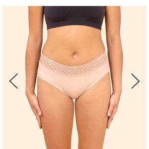 THINX hiphugger period panties NEW in original package beige 2XL